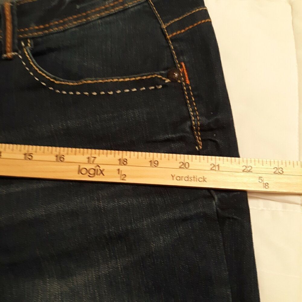 UNION BAY Women's Jr Size 17 Thick Stitch Embellished Pockets Jeans Great Deal - Picture 10 of 12